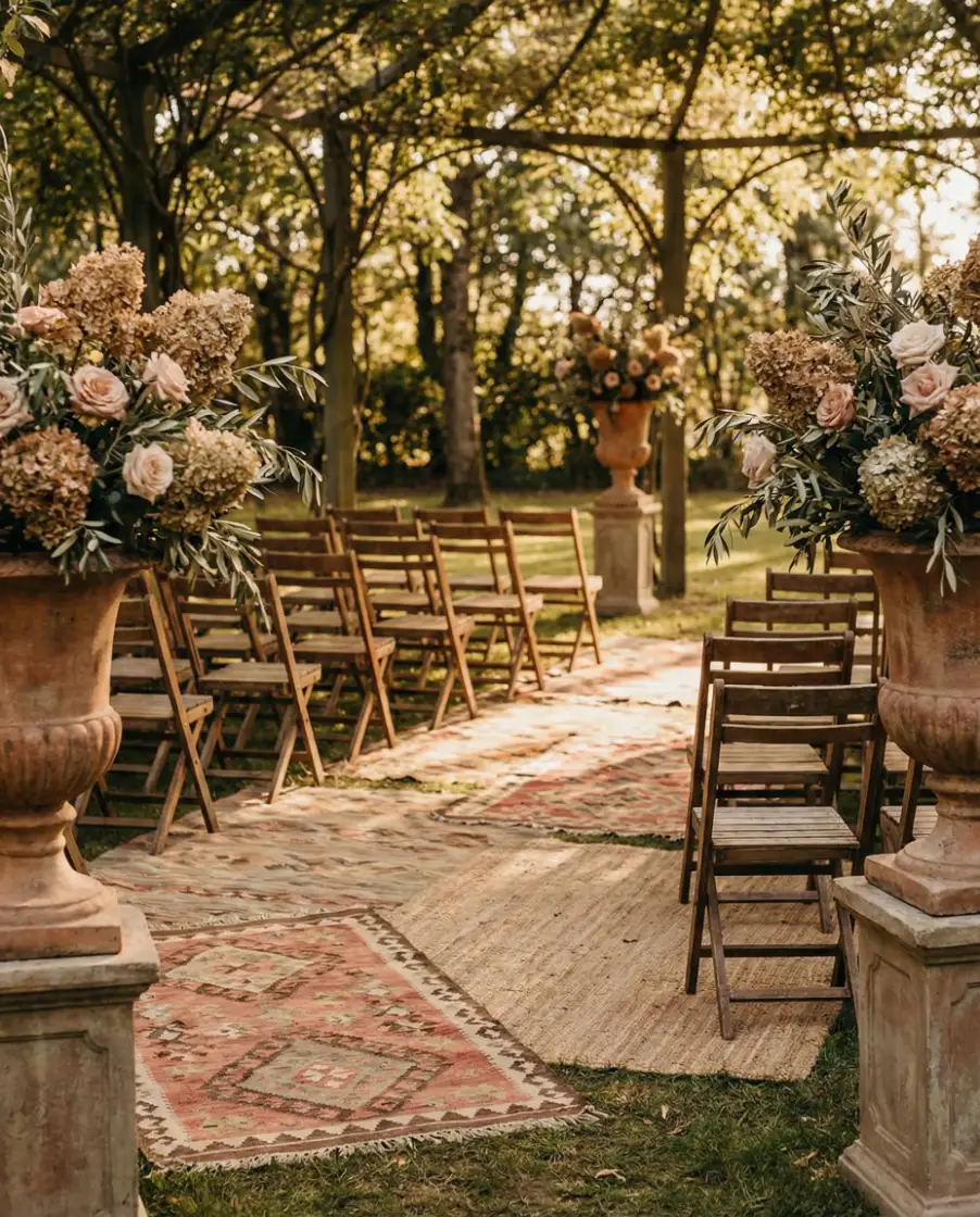 Garden Ceremony with Thrifted Romance 2