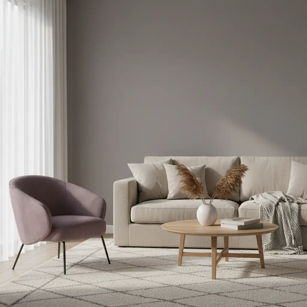 Gray and Purple for a Refined Statement 1