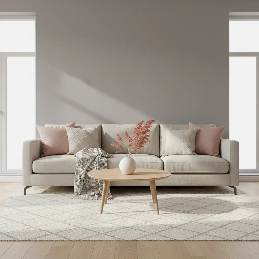 Gray with Subtle Pink Accents 1