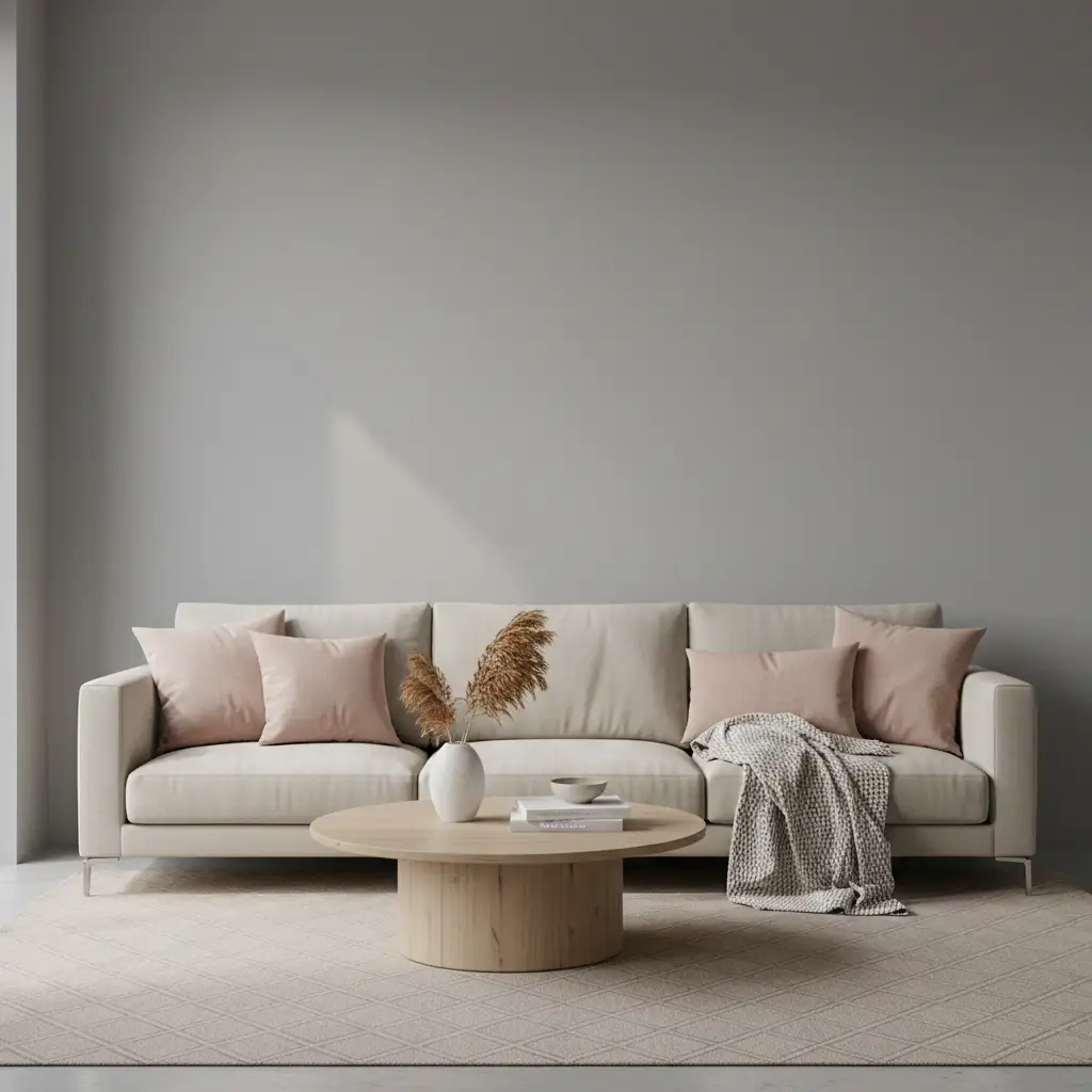 Gray with Subtle Pink Accents 2