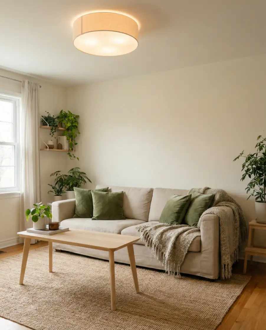 Green Accents with Soft Lighting 2