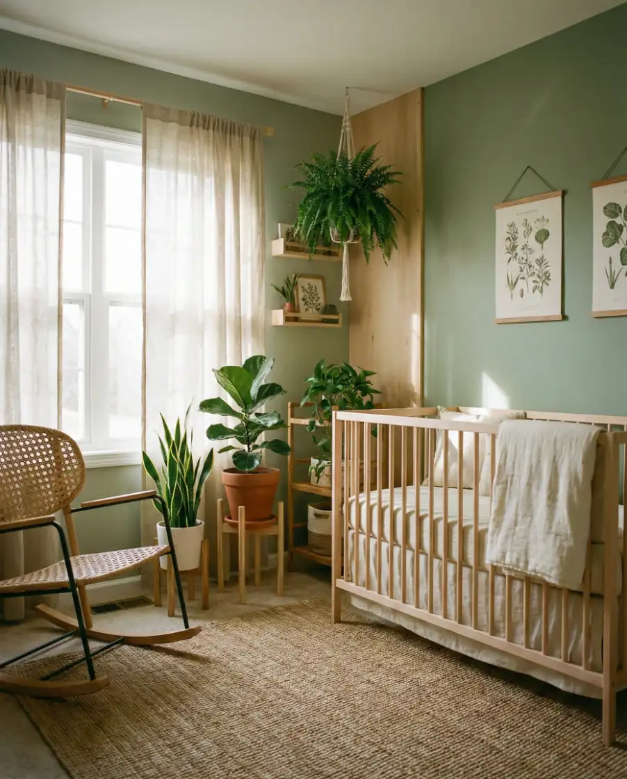 Green Nursery Inspired by Nature 1