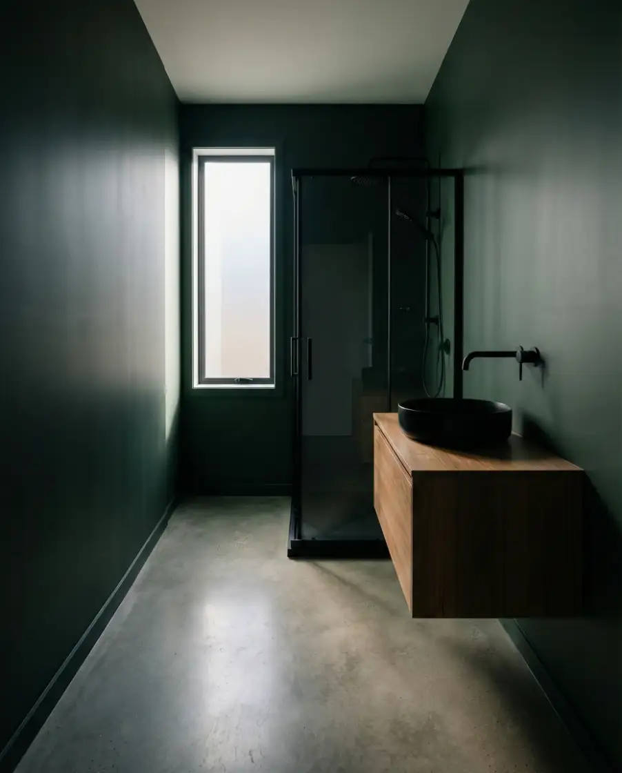 Green and Black Modern Contrast 1