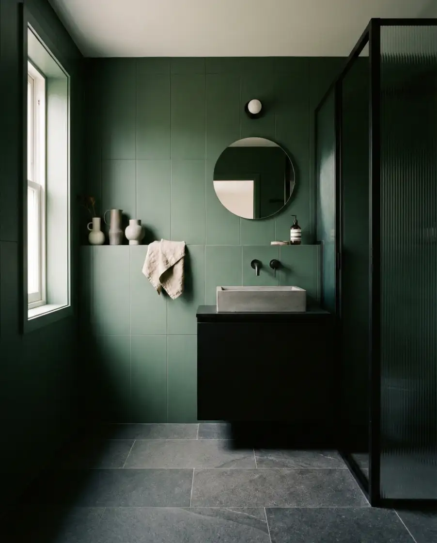 Green and Black Modern Contrast 2