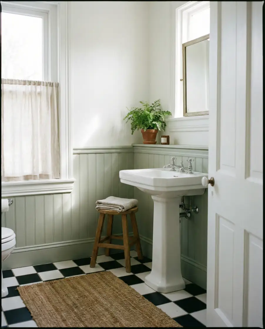 Green and White Timeless Balance 1