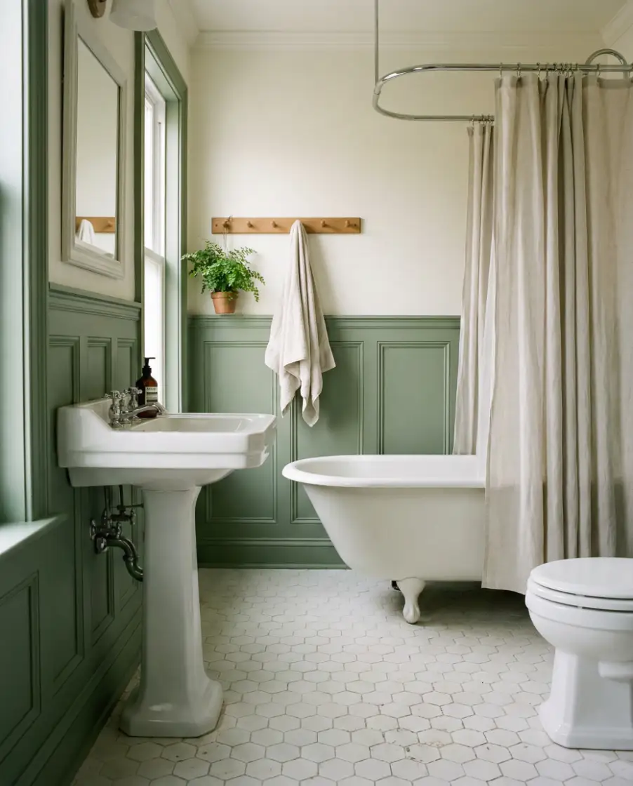 Green and White Timeless Balance 2