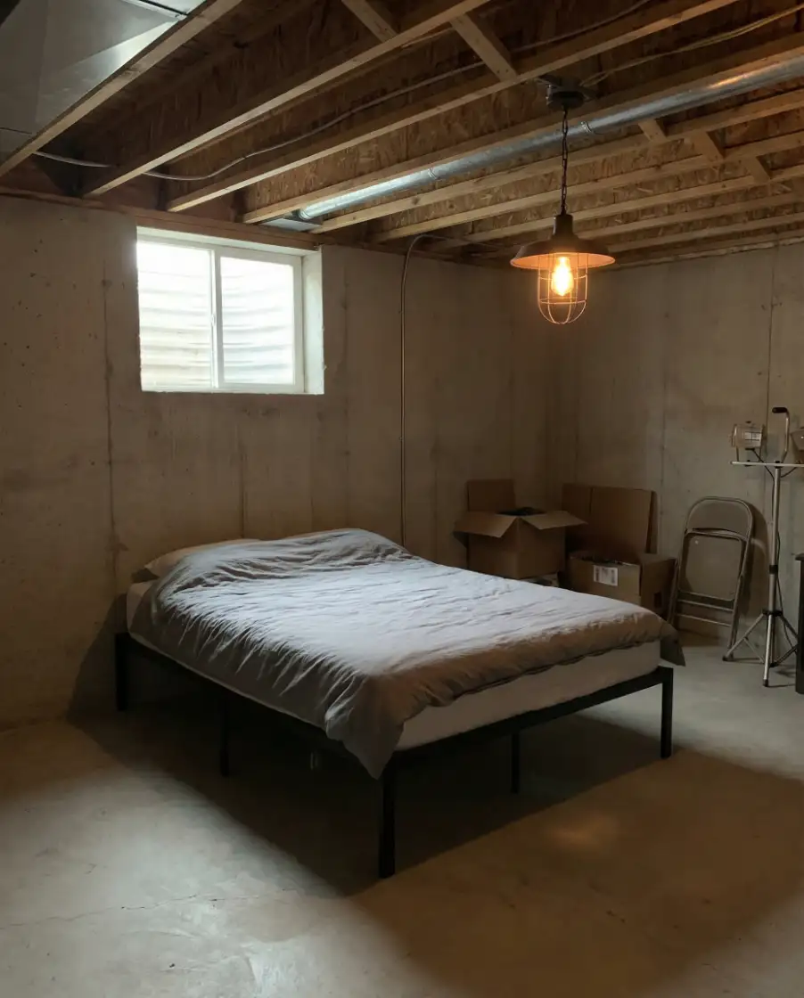 Guest-Friendly Basement Bedroom with Hotel Touches 2