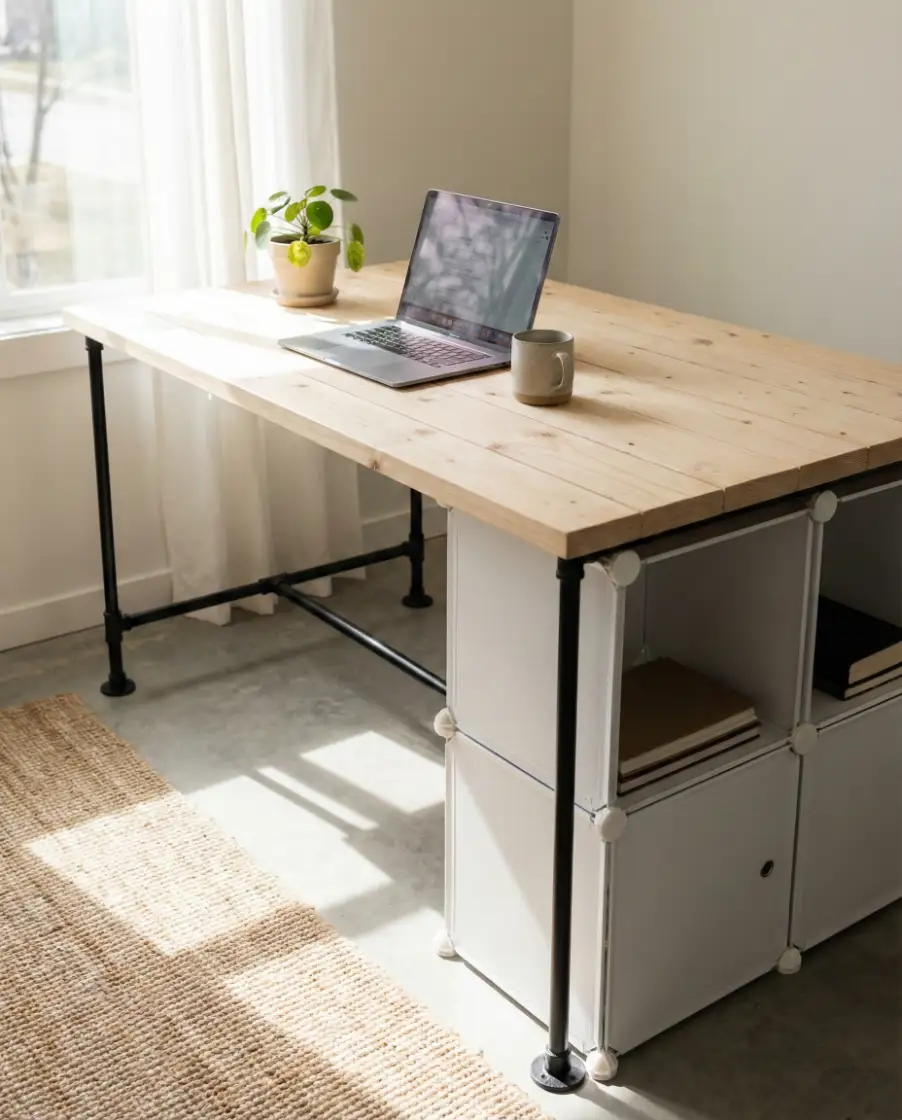 IKEA Based DIY Office Builds 1