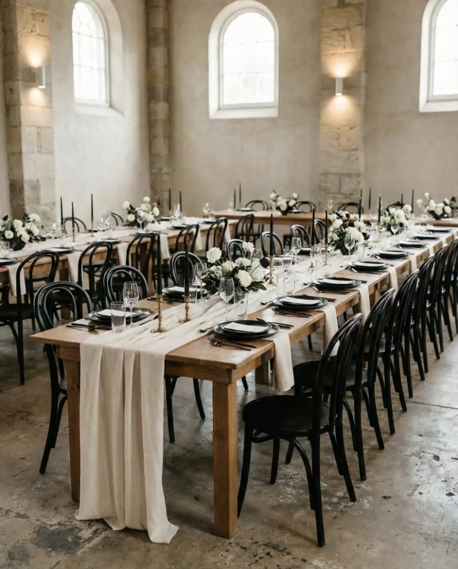 Indoor Elegant Black-and-Neutral Palette 1