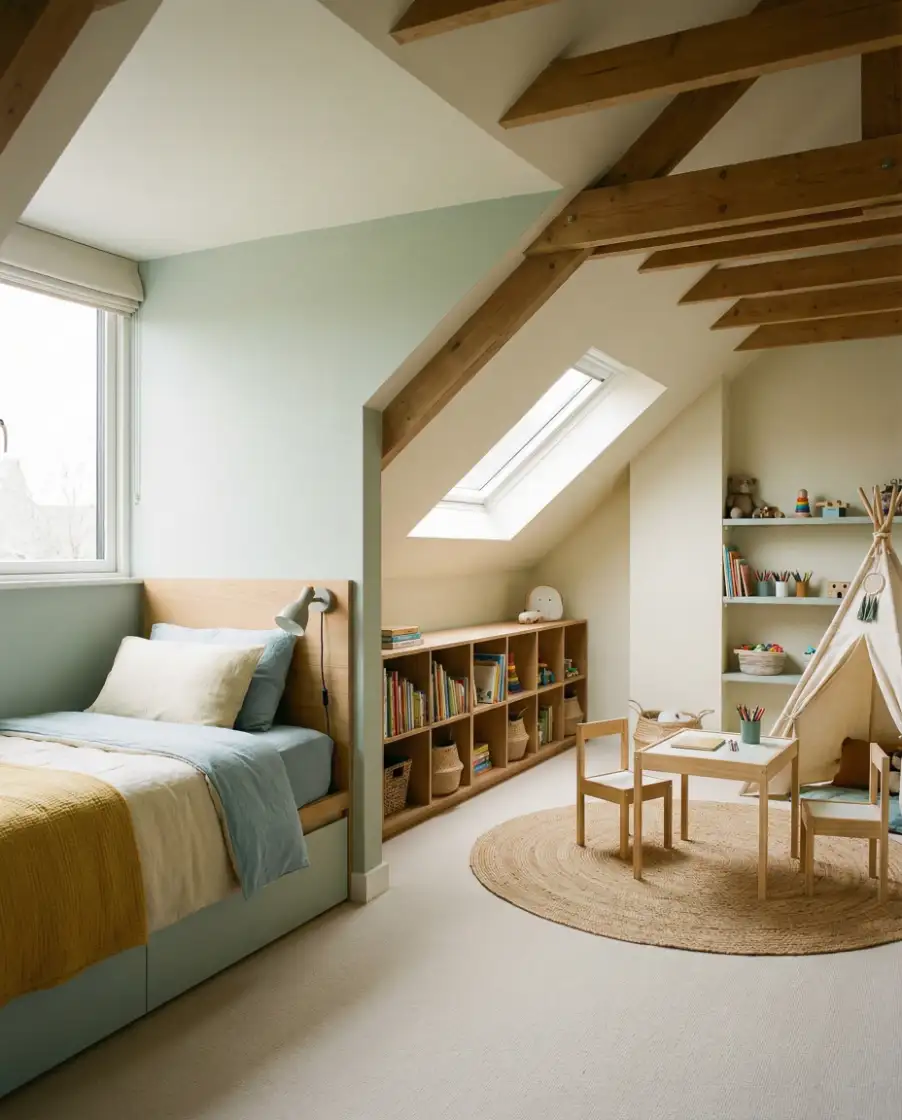 Kids Attic with Creative Zones 1
