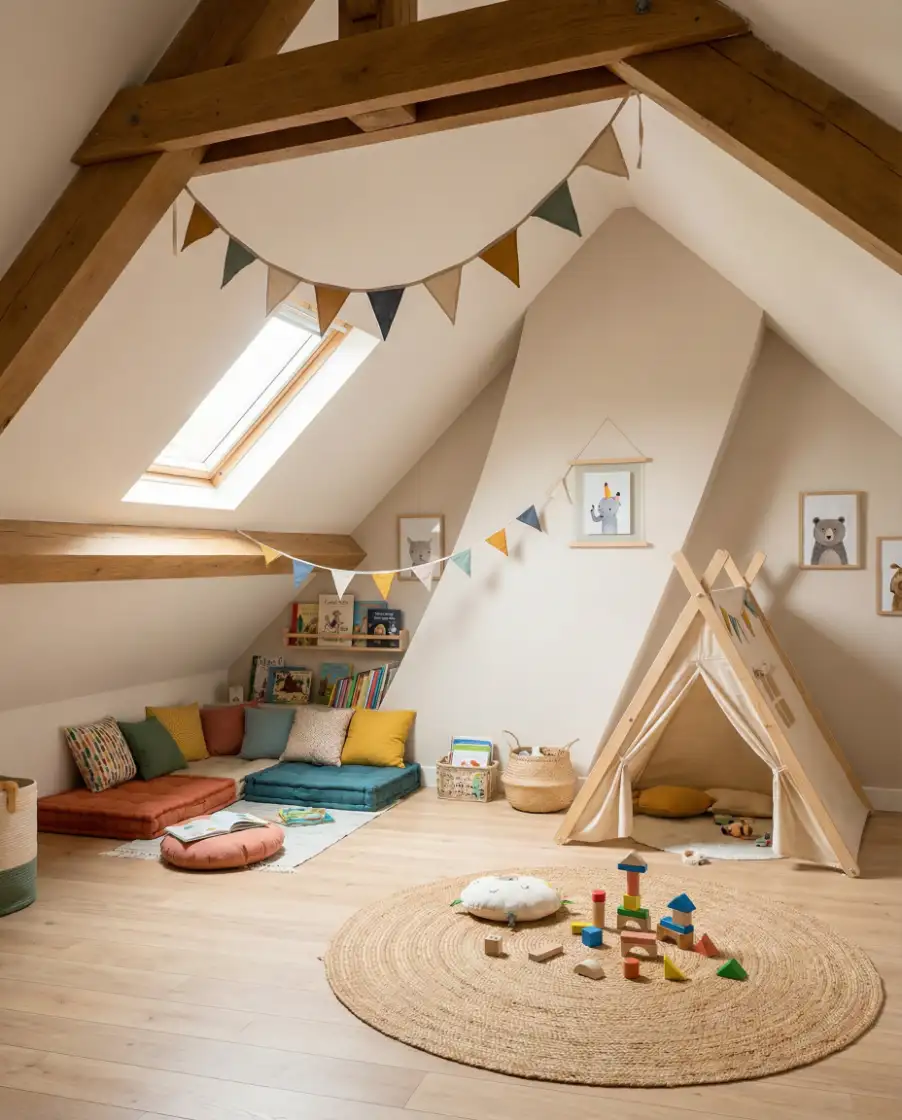 Kids Attic with Creative Zones 2