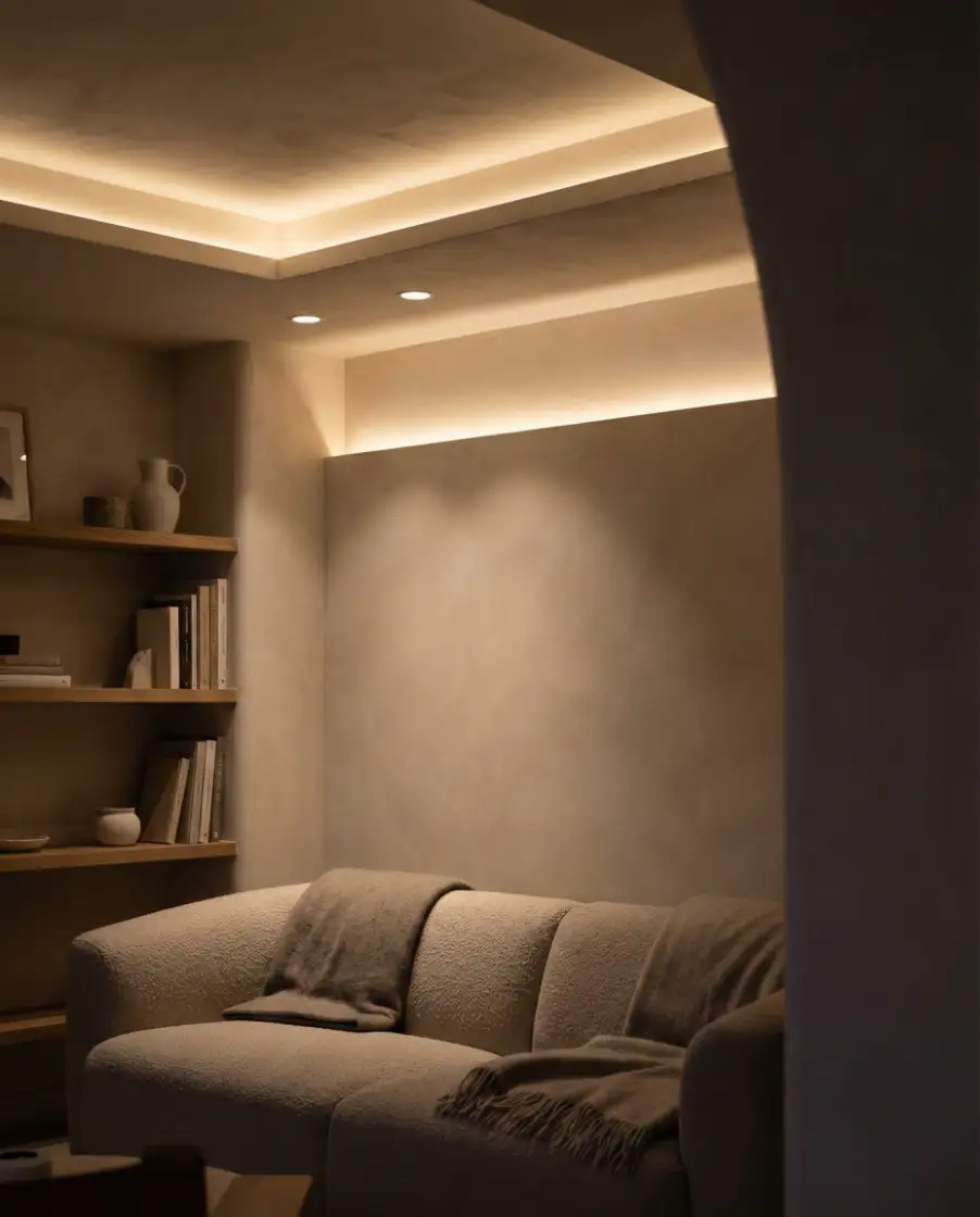 Layered Ceiling Lighting for Everyday Comfort 2