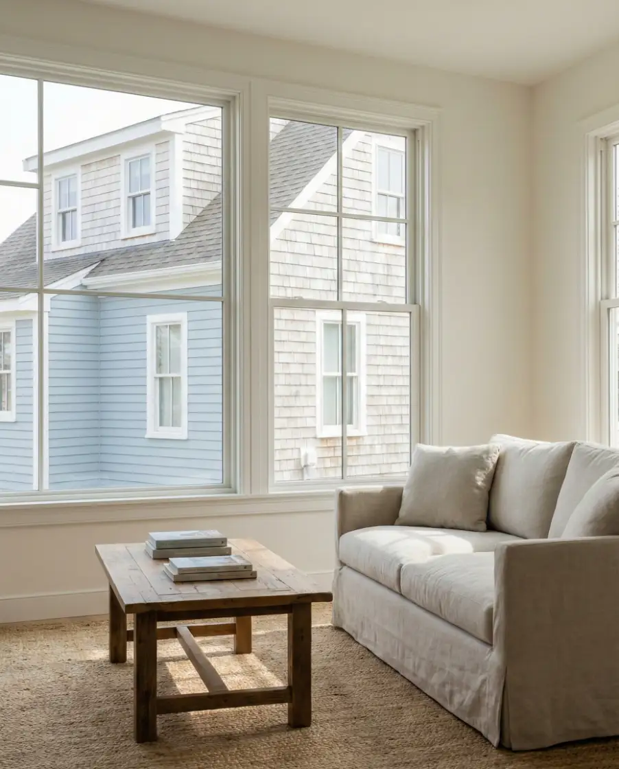 Light Blue with Whitewashed Cedar Shakes 1