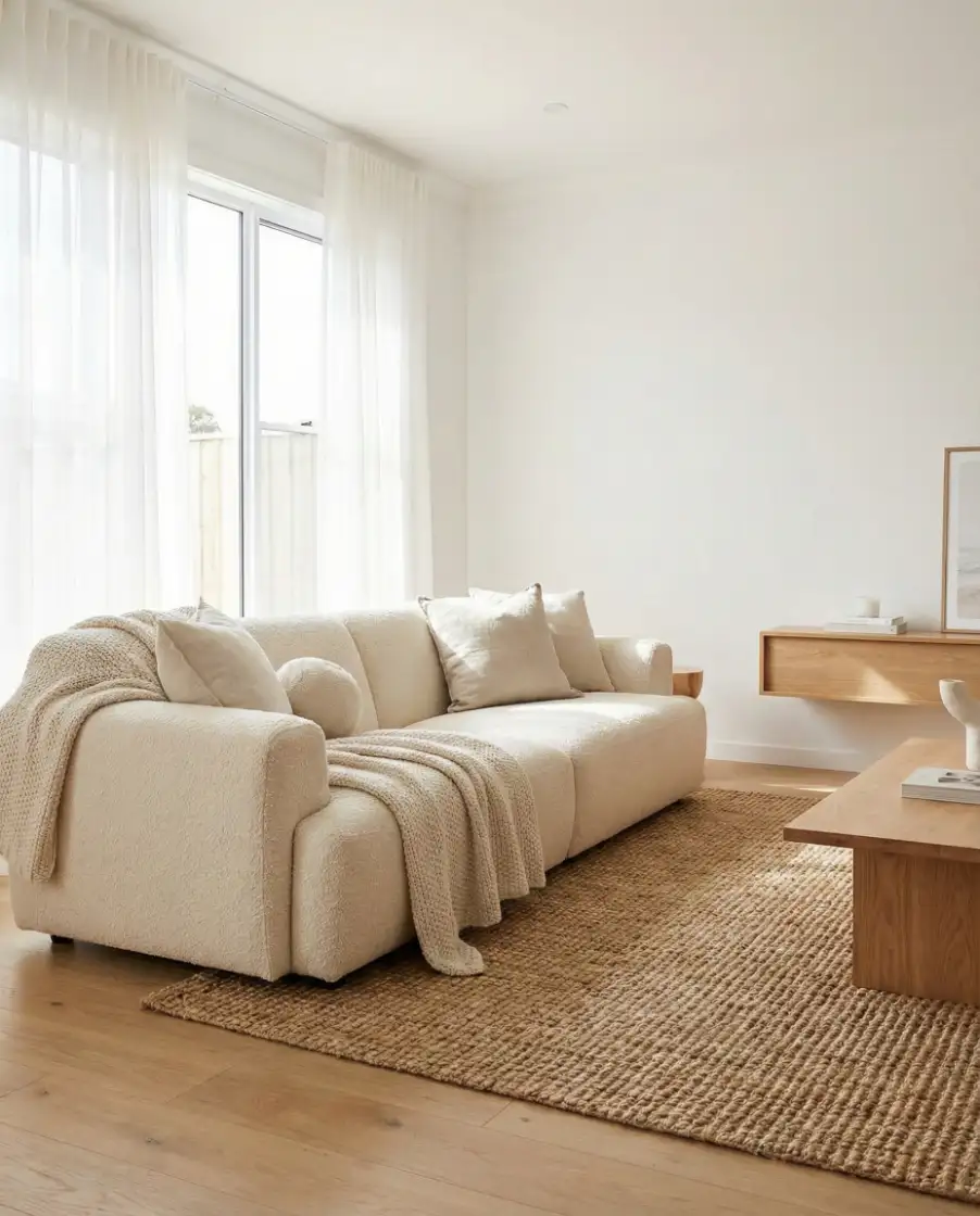 Light-Filled White Living Rooms 2