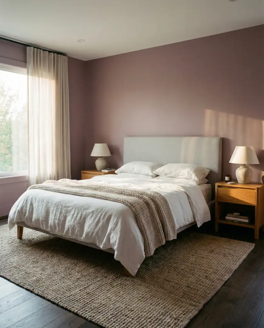 Mauve and Soft Grey Balance 1