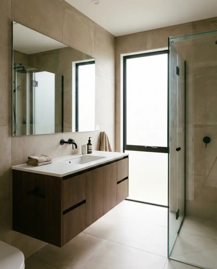Modern Bathroom with Clean Lines 1