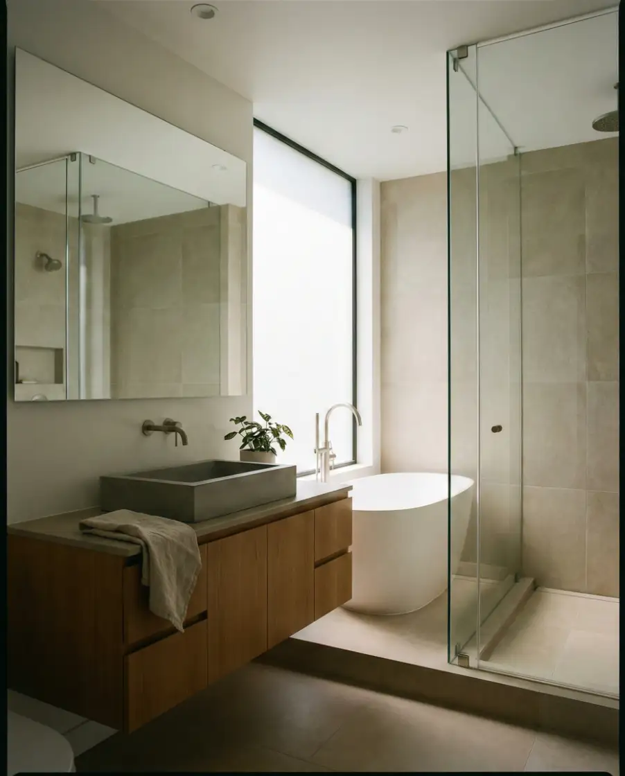 Modern Bathroom with Clean Lines 2