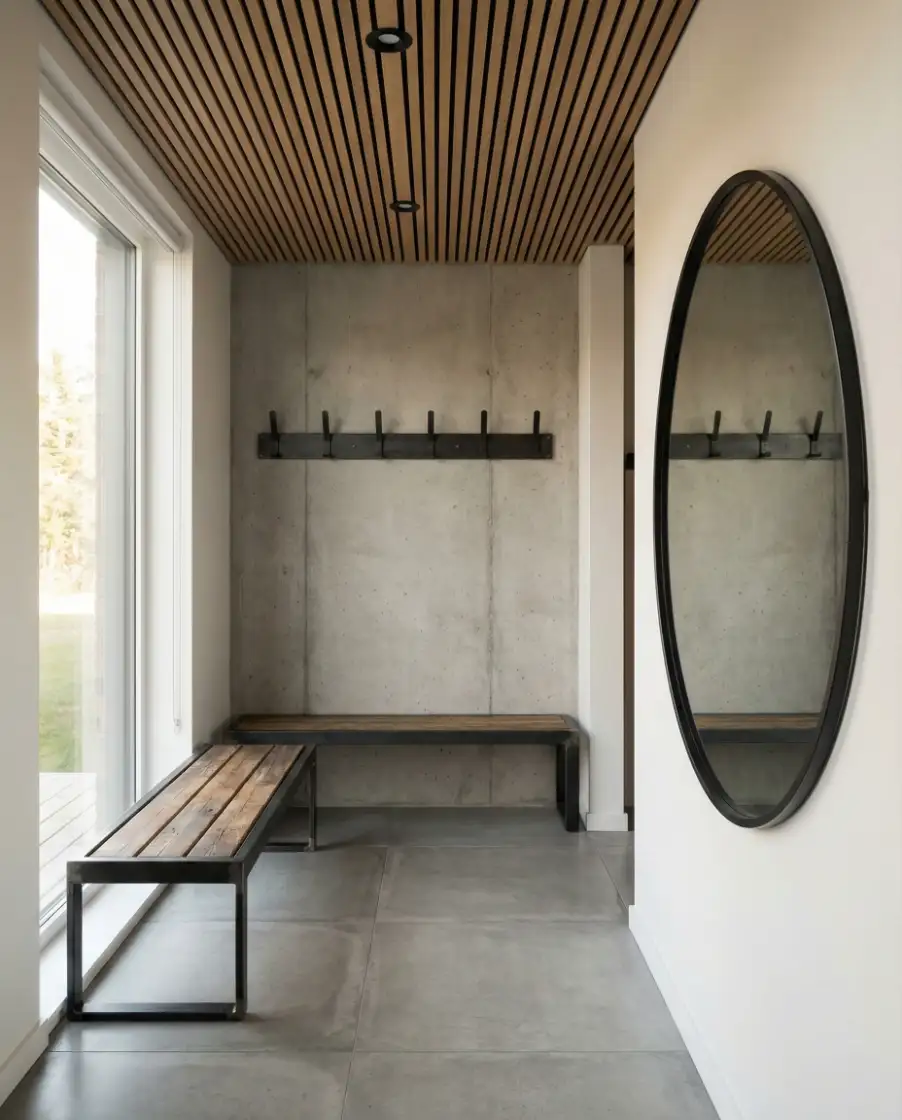 Modern Exterior with Warm Accent Materials 1