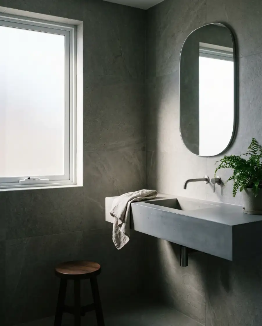 Modern Grey Bathrooms with Soft Edges 2