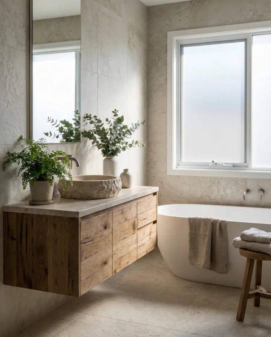 Nature-Inspired Spa Bathrooms 1