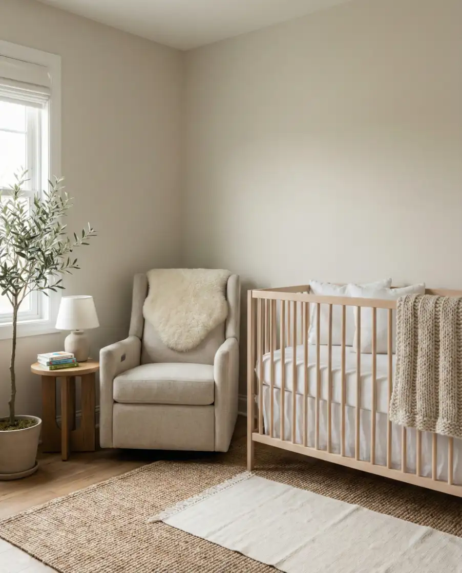 Not Pink Nursery with Neutral Charm 2