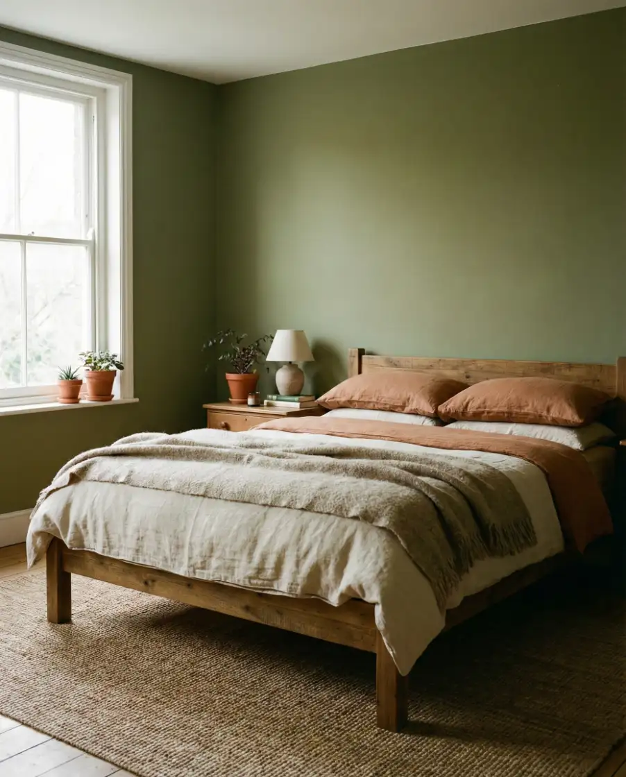 Olive Green with Earthy Warmth 1