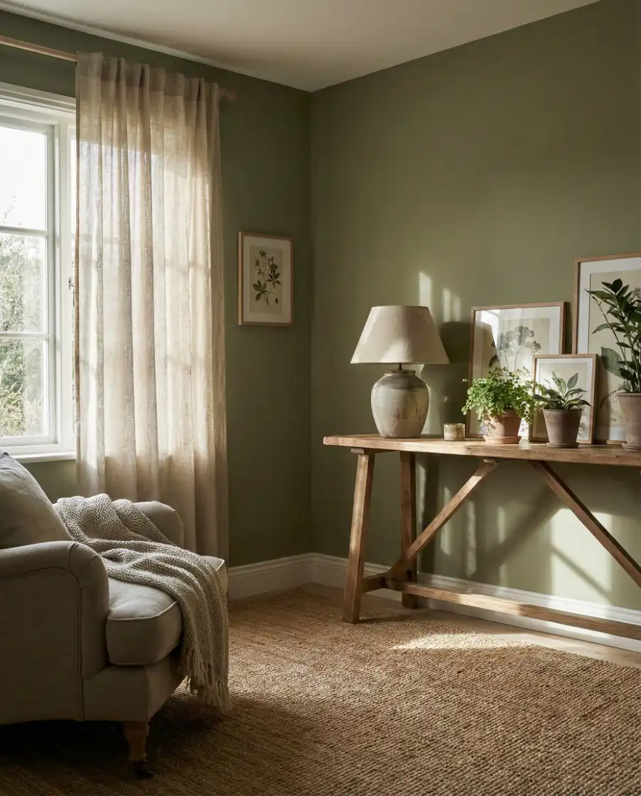 Olive Green with Earthy Warmth 2