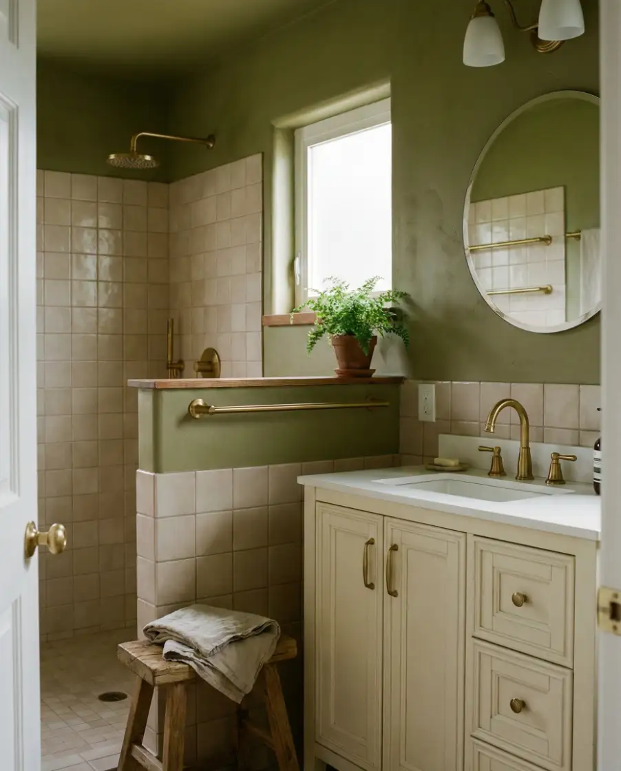 Olive Green with Warm Neutrals 1