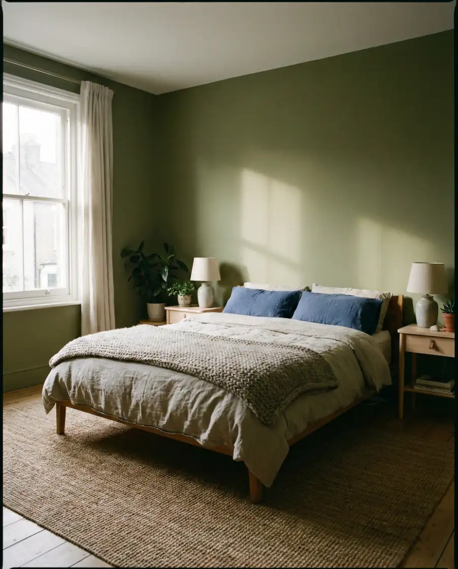 Olive and Blue Relaxed Blend 2