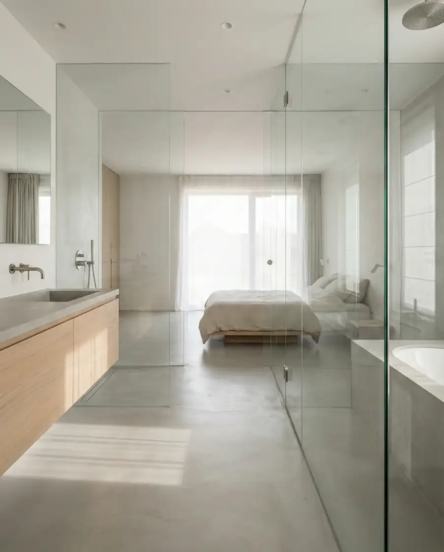 Open-Concept Master Bathrooms 1