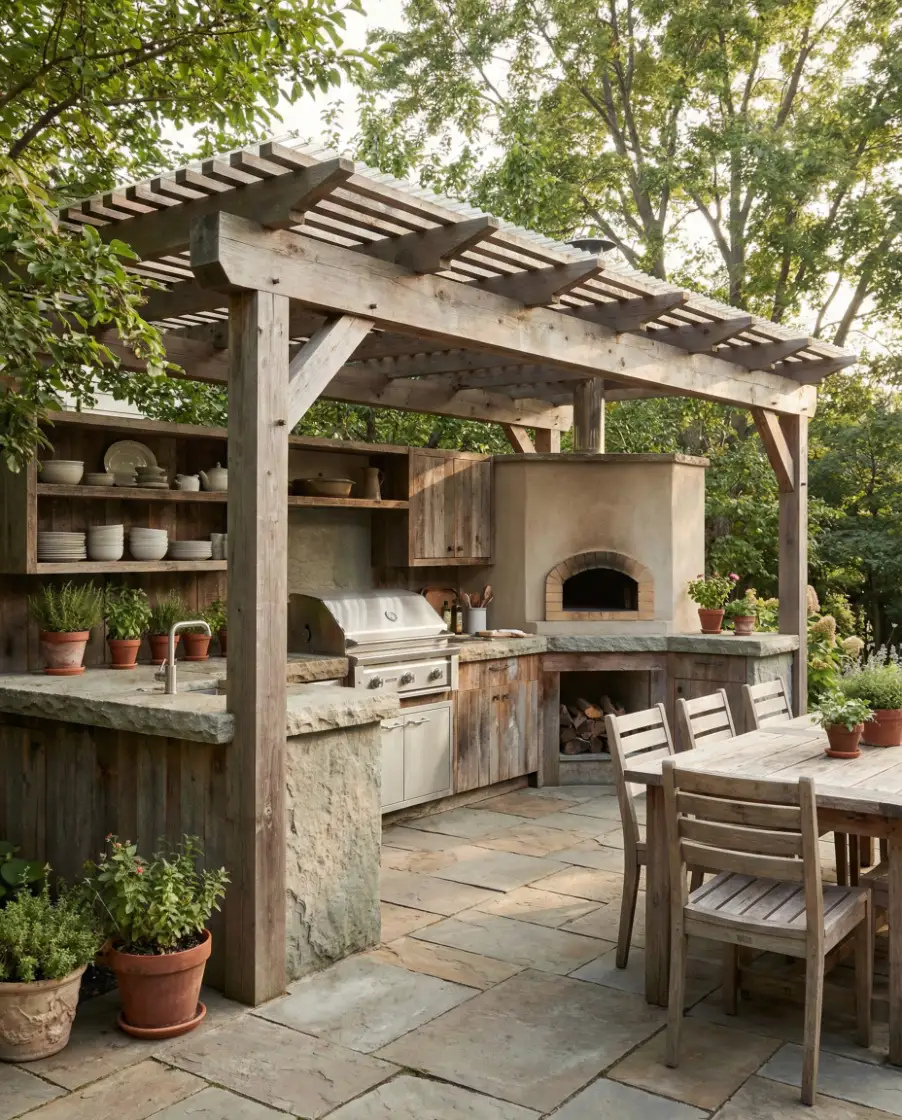 Outdoor Kitchens That Feel Like Home 1