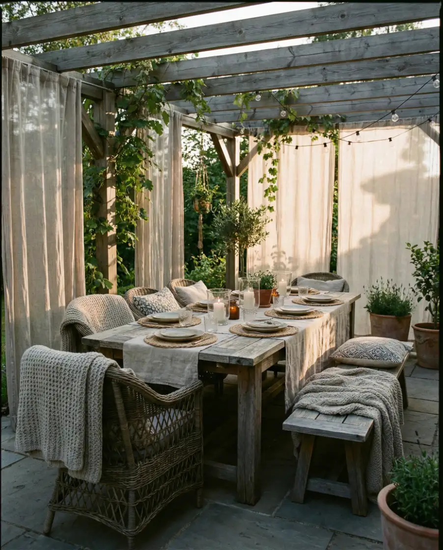Pergola Dining Escape 2