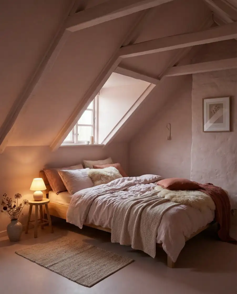 Pink Aesthetic Cozy Attic 2