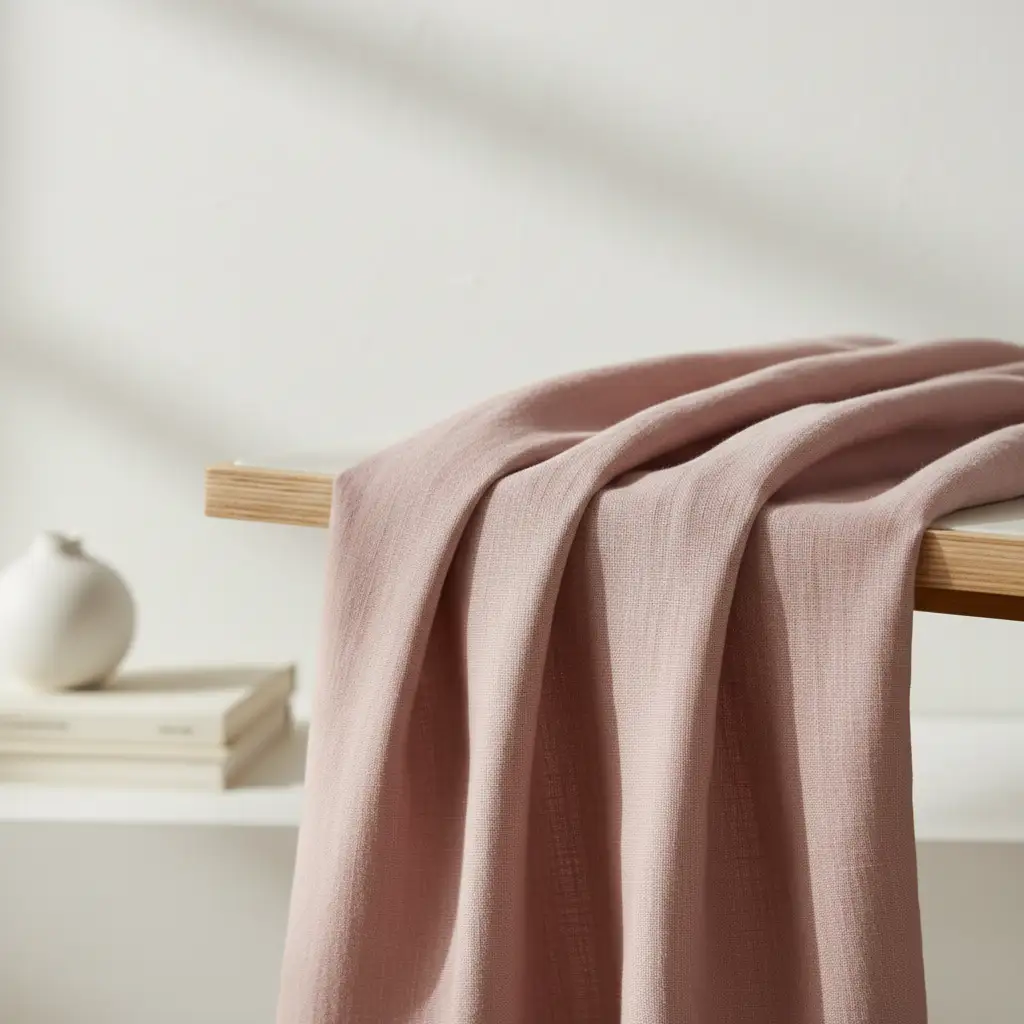 Pink Curtains for Soft Modern Bedrooms 2