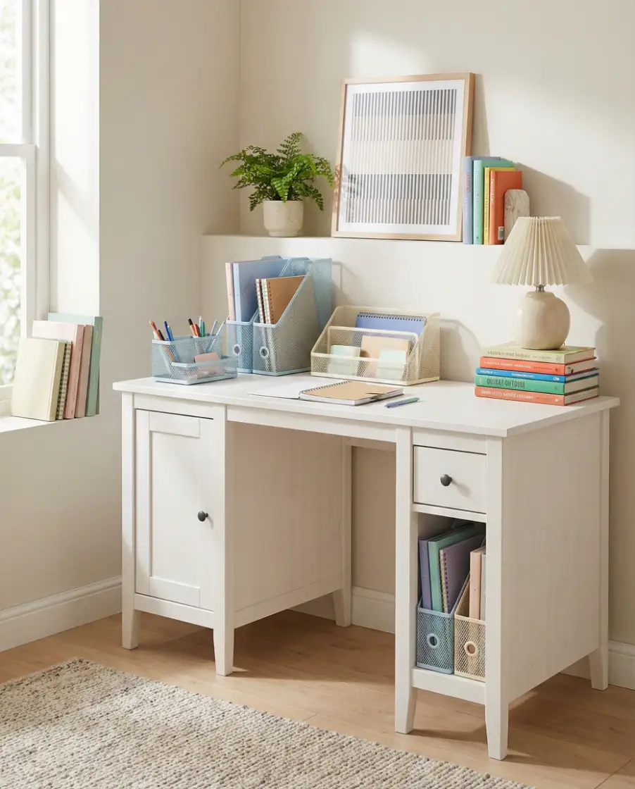 Preppy Student Desk Setups 1