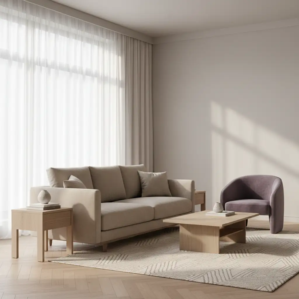 Purple Accents Used with Restraint 1