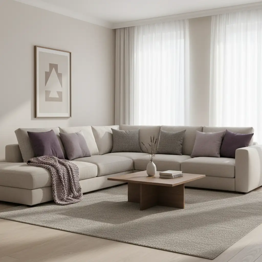 Purple Accents Used with Restraint 2