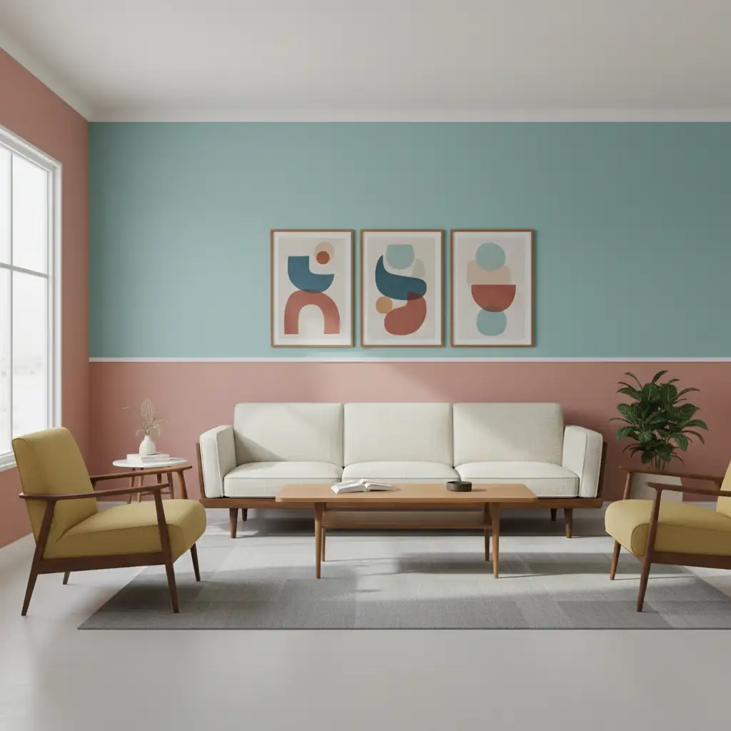 Retro Color Blocking Done Gently 1