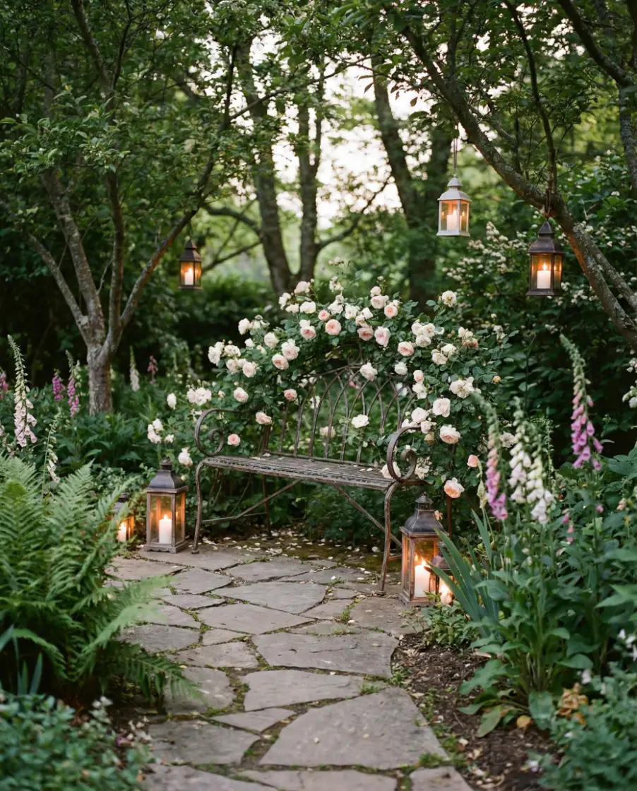 Romantic Garden Corner 1