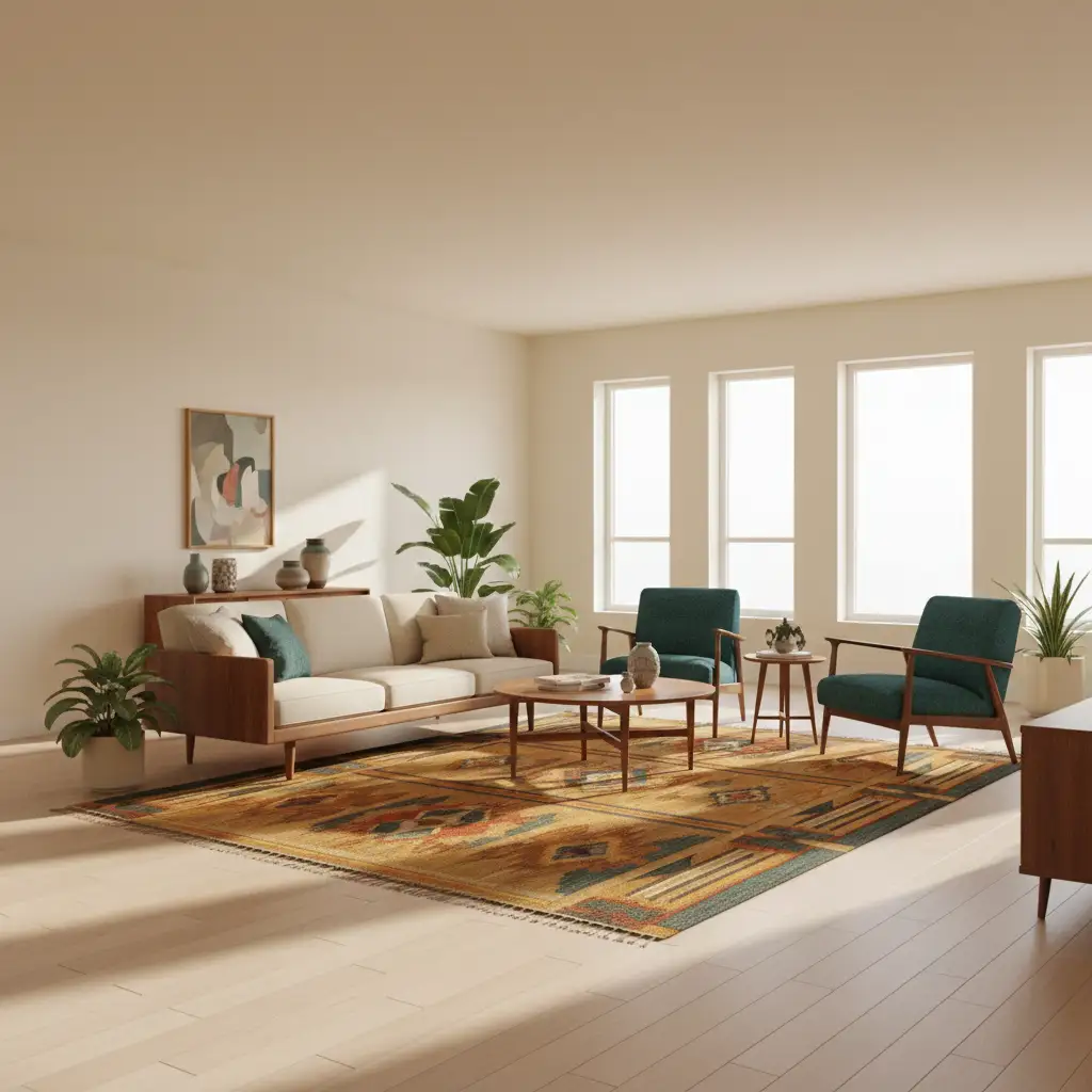 Rugs That Anchor Open Layouts 1