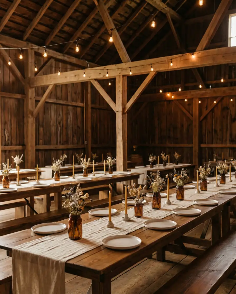 Rustic Country Barn Lighting 1