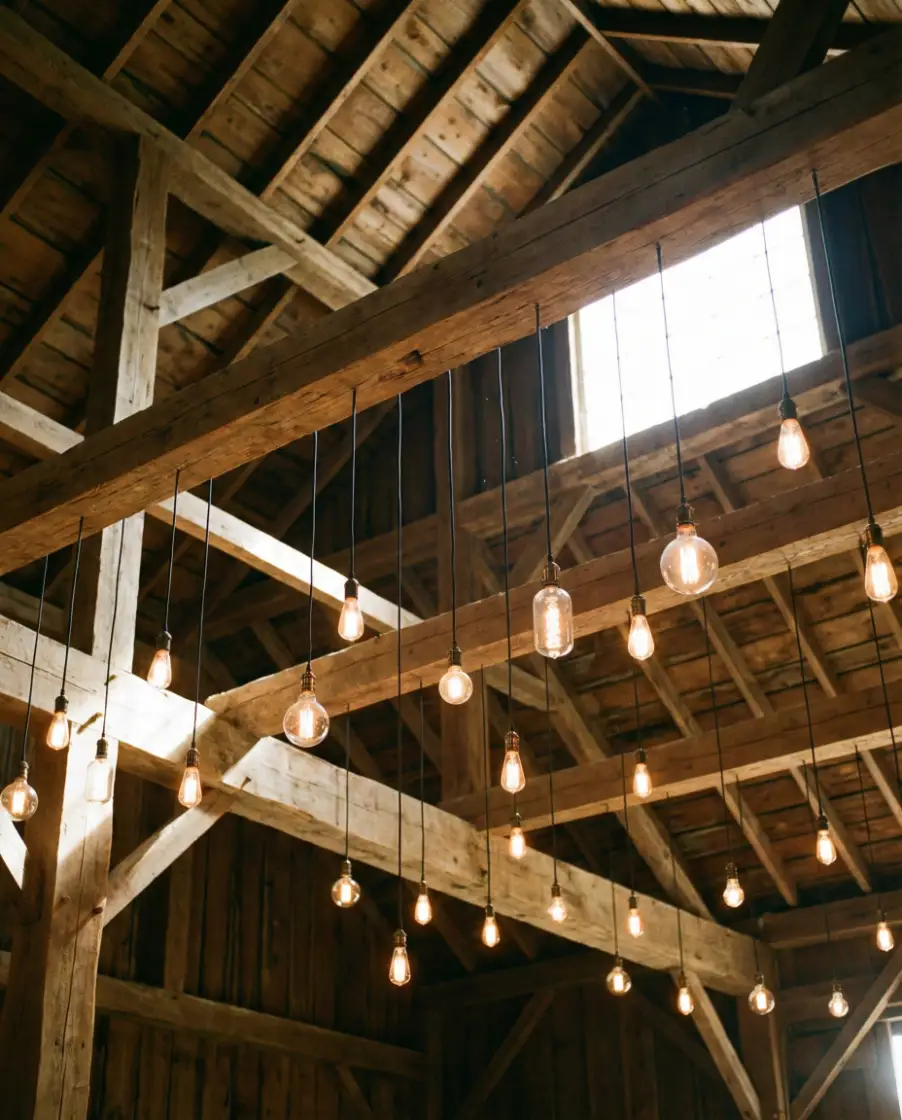 Rustic Country Barn Lighting 2