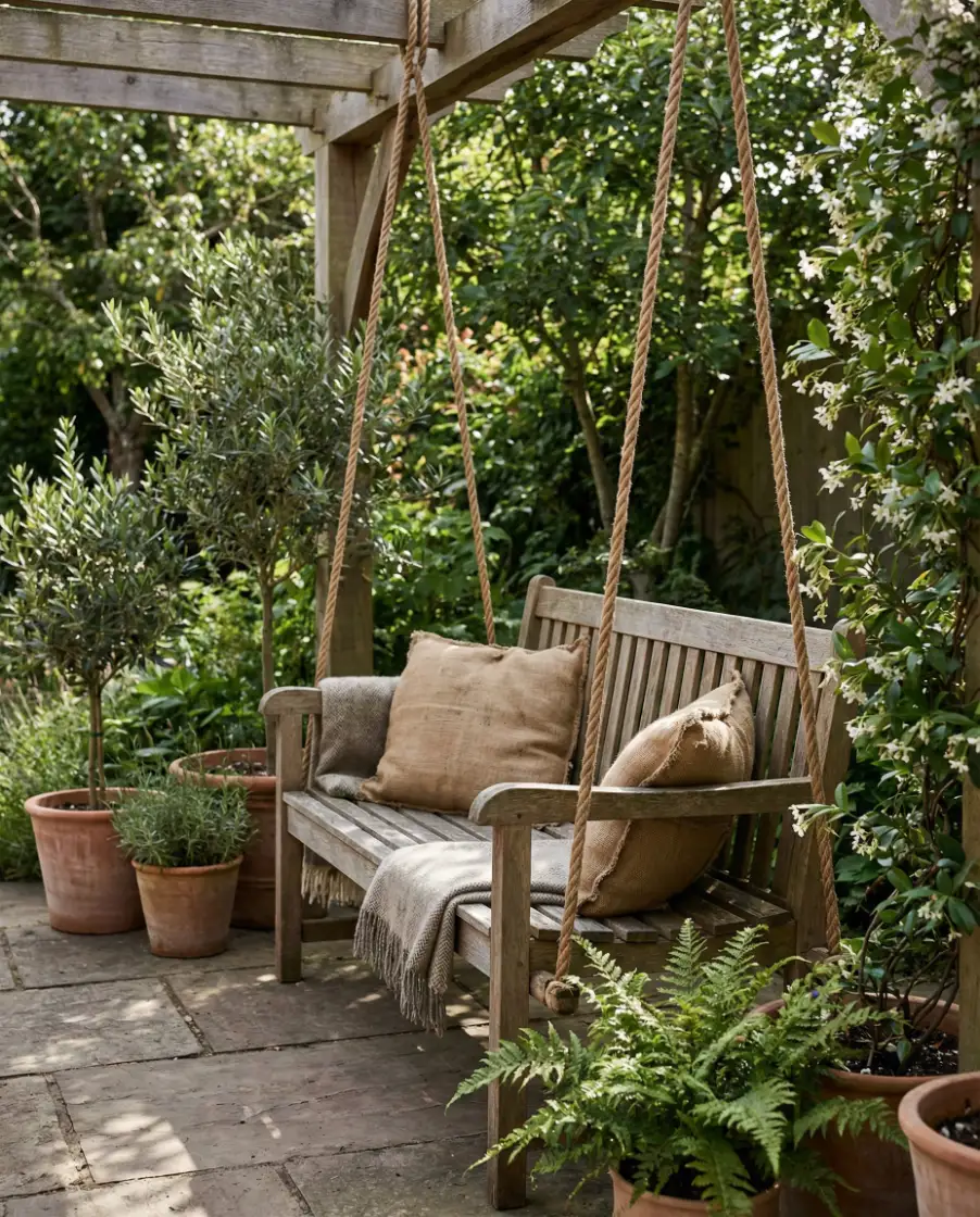 Rustic Swing Corner 1