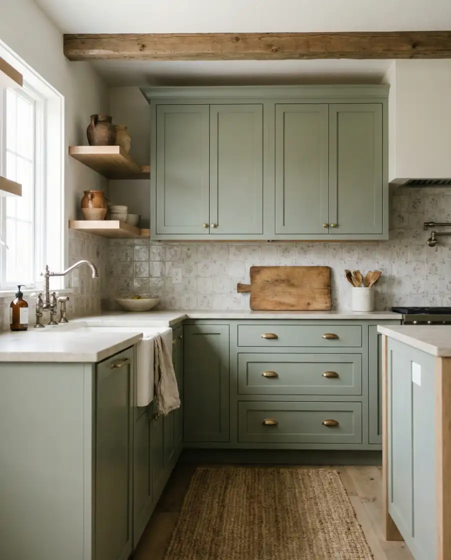 Sage Green for Soft Contrast 1