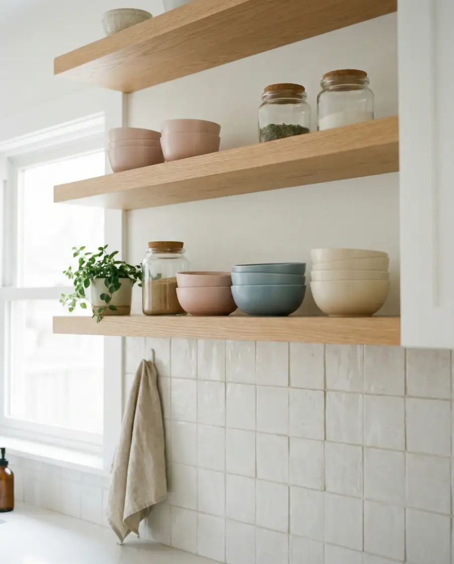 Scandinavian-Inspired Kitchens with Color Accents 2