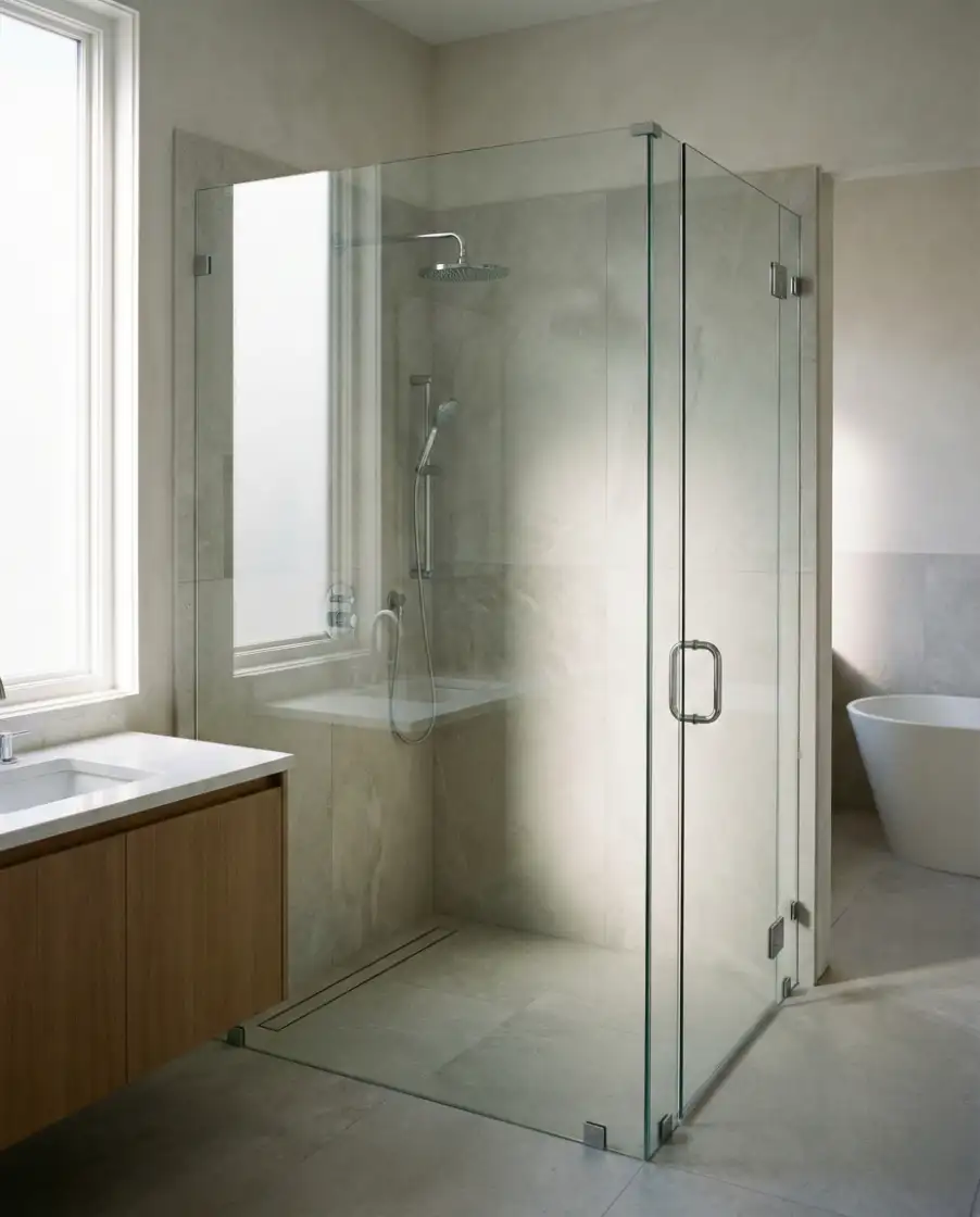 Seamless Glass Shower Enclosures 1