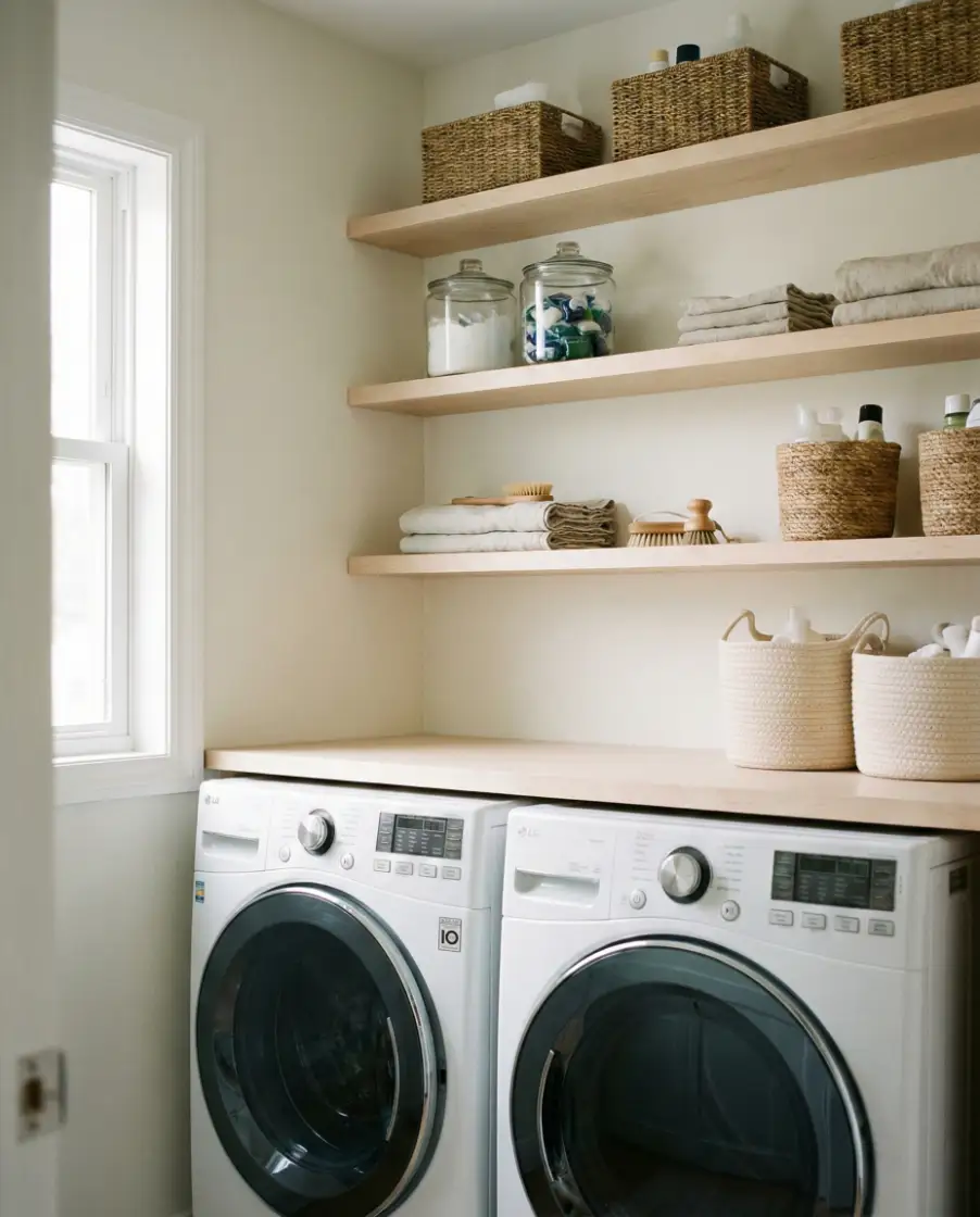 Shallow Upper Shelves for Everyday Essentials 1