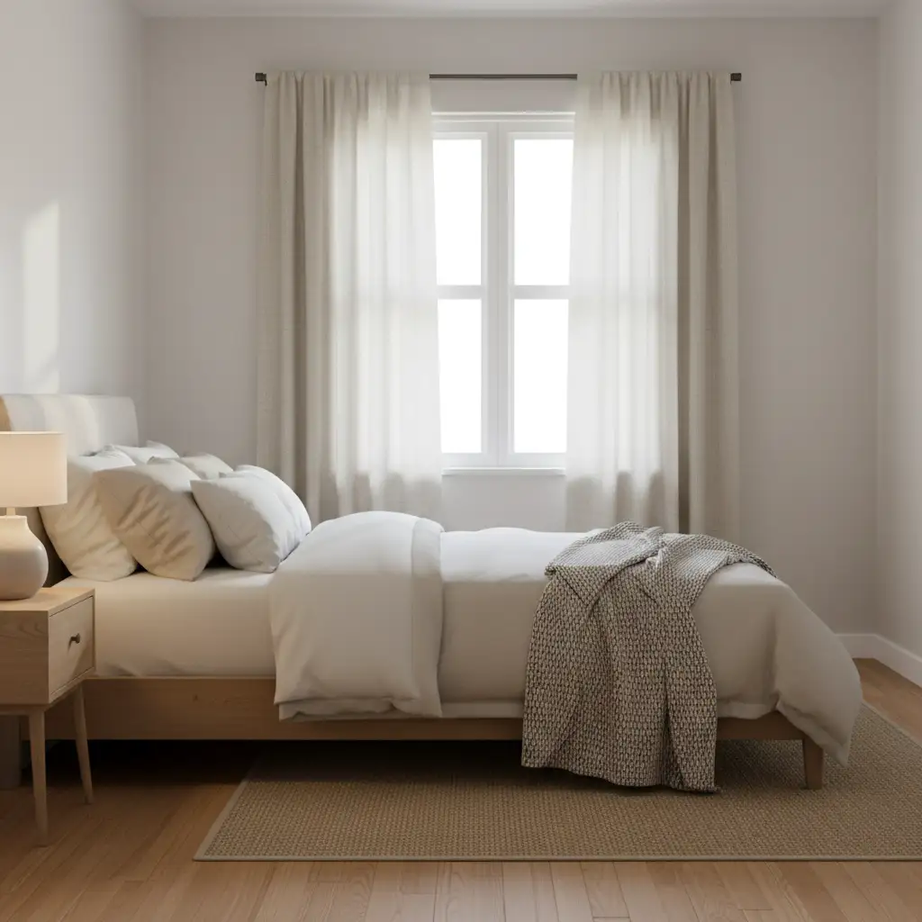 Short Curtains for Casual Bedrooms 1