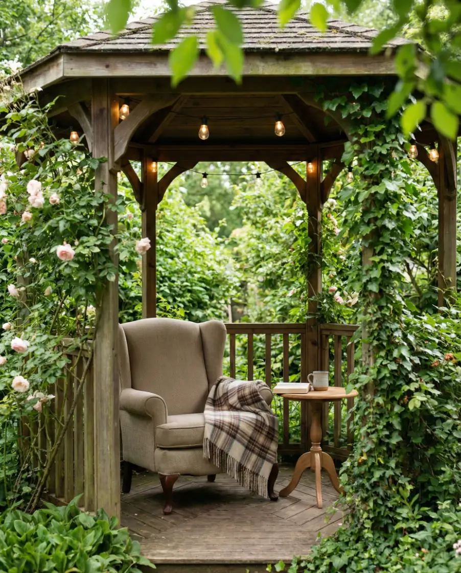 Simple Gazebo Reading Retreat 1