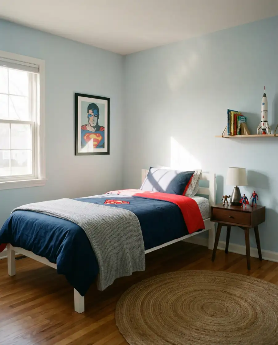 Simple Marvel Room That Grows with Them 2